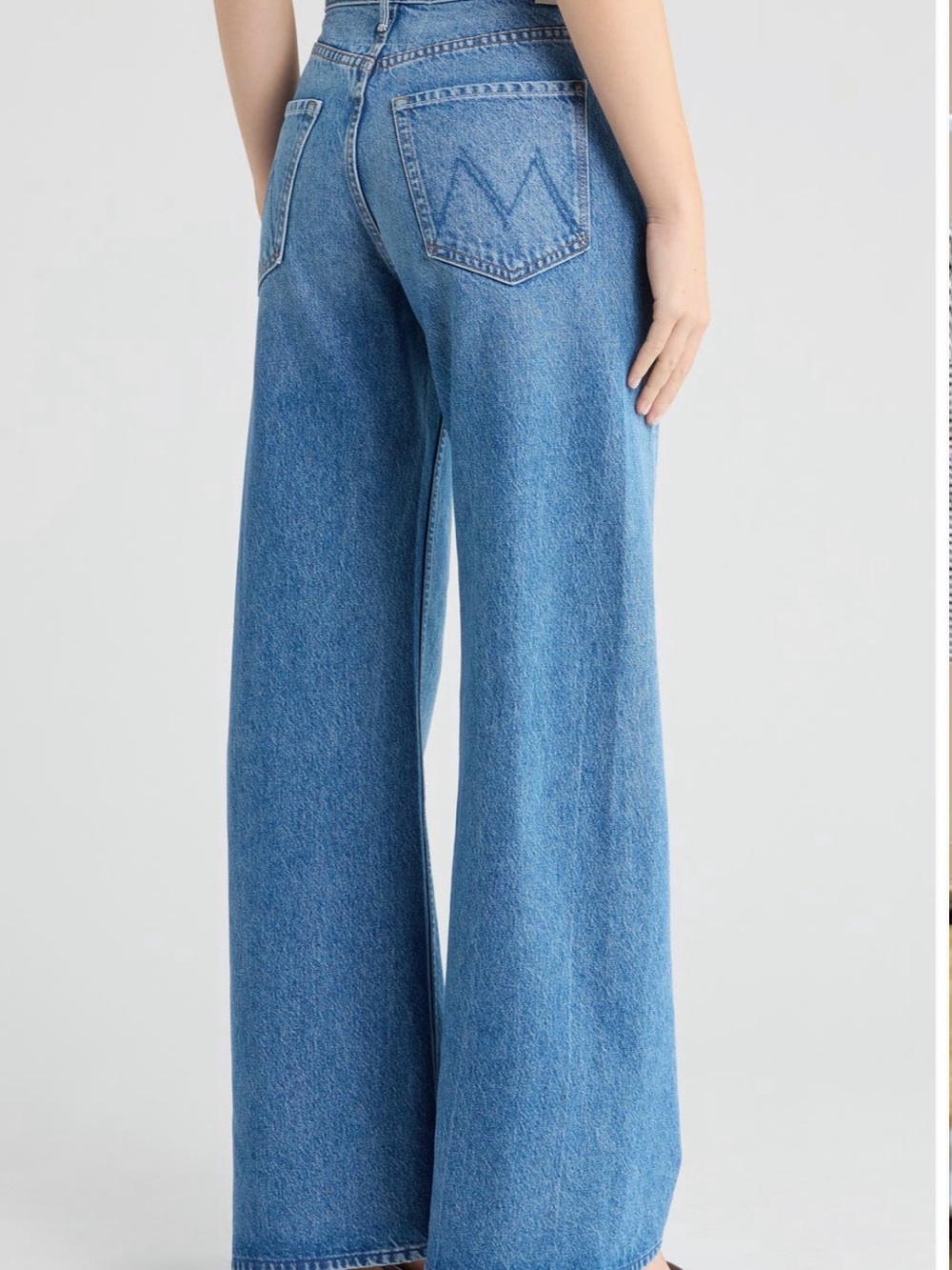Mother - The Lemon Twist Sneak Jean.  Color - rolling in the dough - Picture 6 of 7